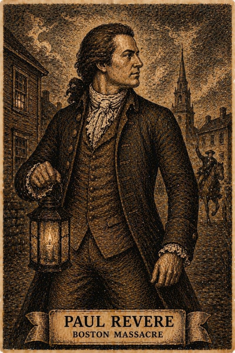Boston Massacre - Paul Revere