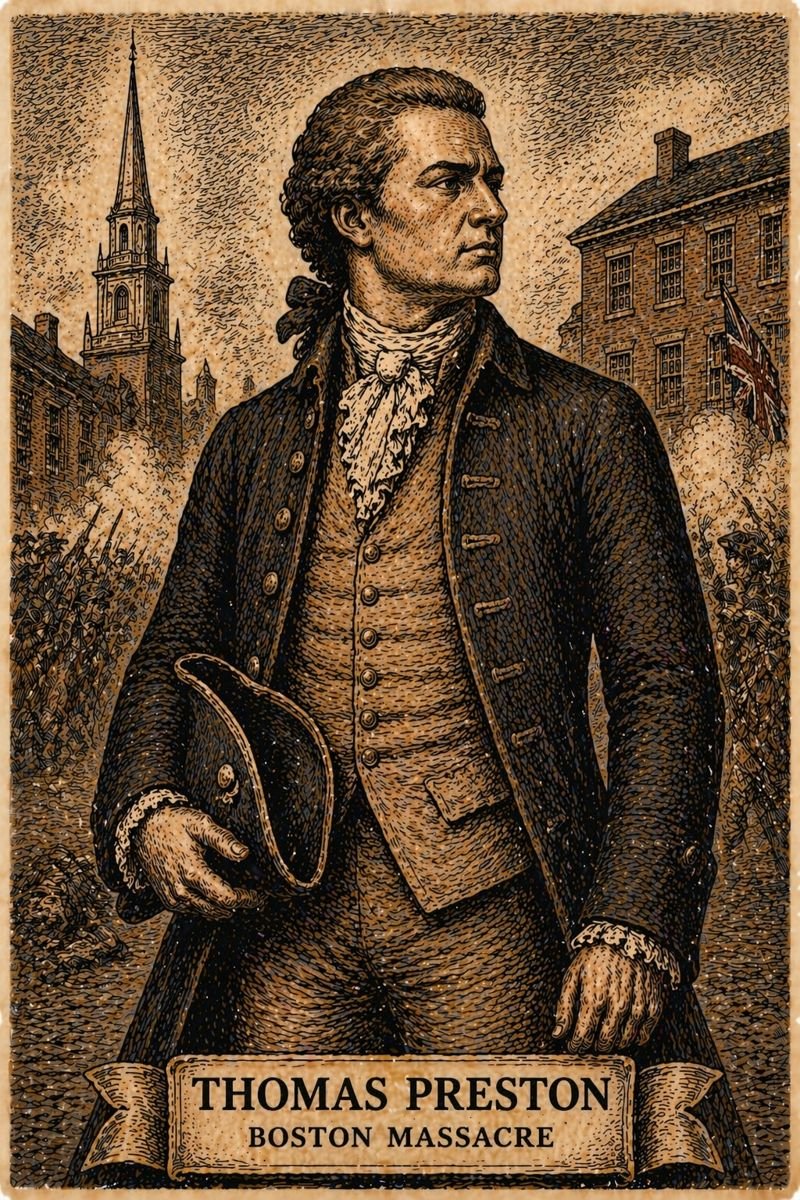 Boston Massacre - Thomas Preston
