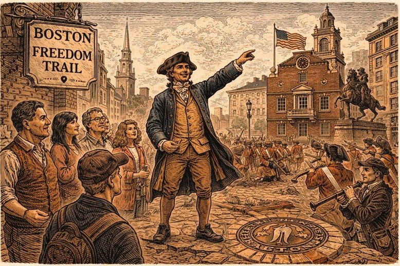 Boston Massacre - The Boston Freedom Trail